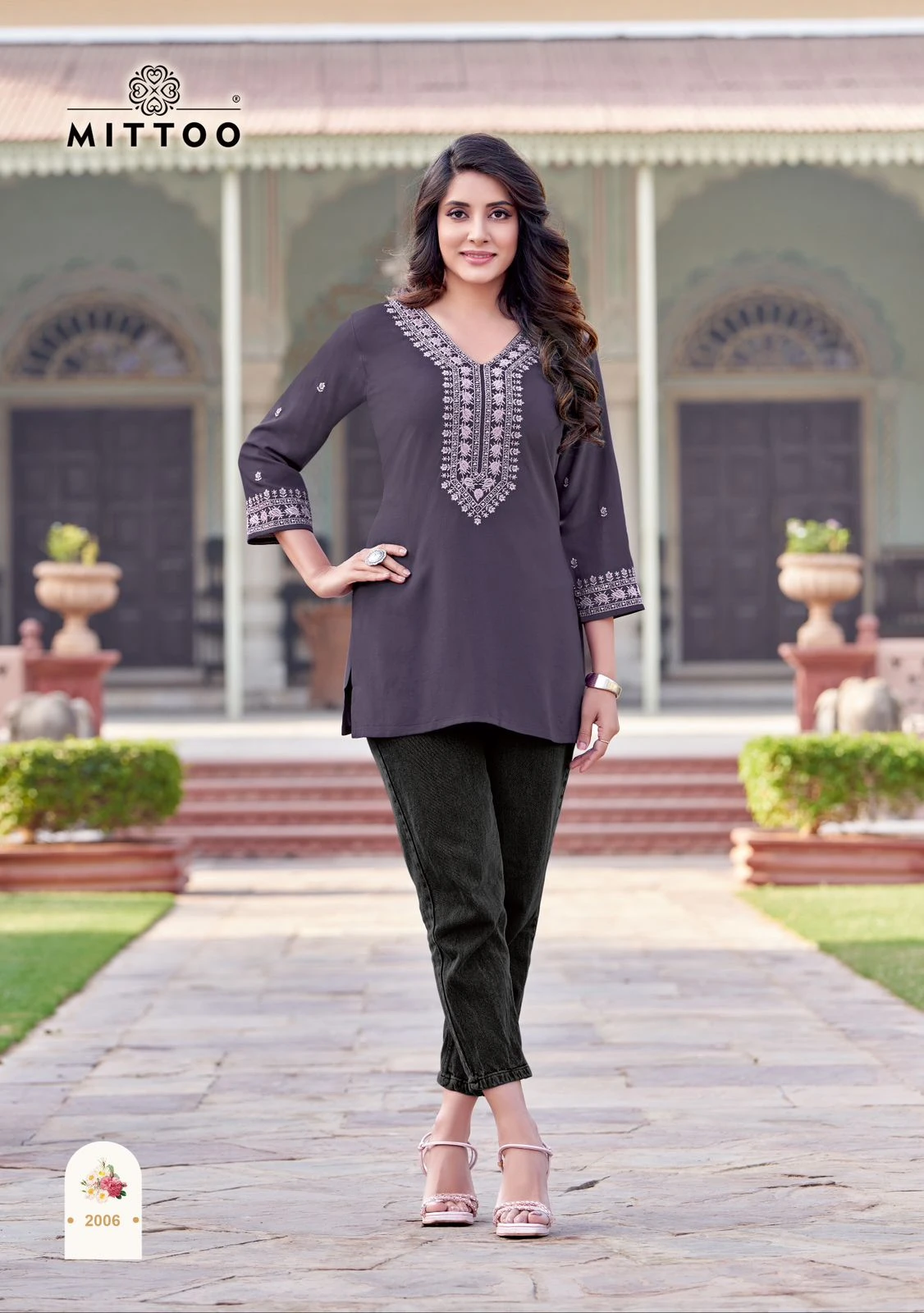 Mittoo Charmi Heavy Rayon Wholesale Fancy Kurtis Catalog — Wholesale Kurtis, Mittoo wholesale from Surat - Gallery Image 2